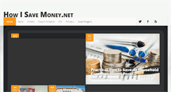 Desktop Screenshot of howisavemoney.net